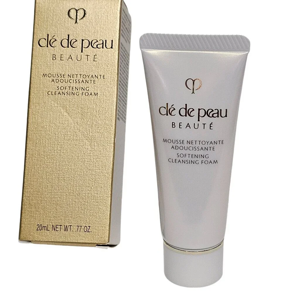 Cle de Peau Softening Cleansing Foam 0.77 oz.‎ 20 ml. Travel Size New in Box